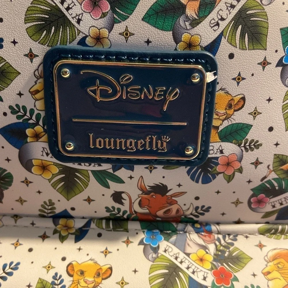 NWT Disney Loungefly Lion King Tattoo Mini Backpack